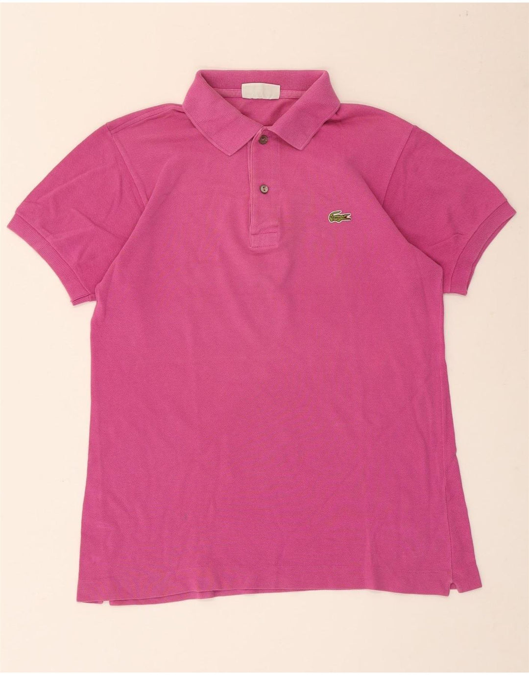 Polo da uomo Lacoste taglia 3 piccola in cotone rosa