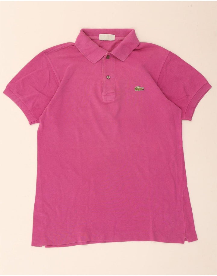 Polo da uomo Lacoste taglia 3 piccola in cotone rosa
