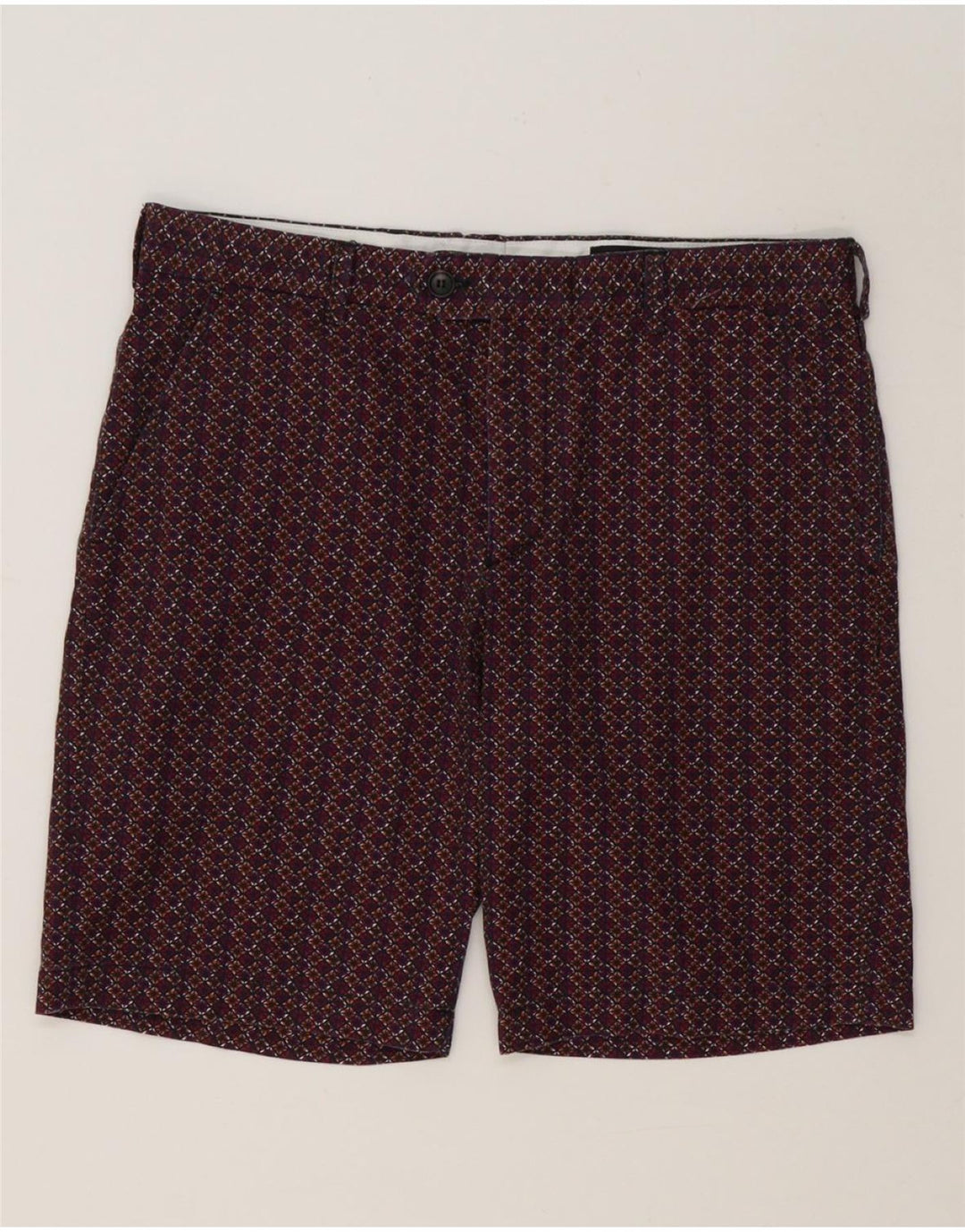 Pantaloncini chino da uomo French Connection W34 Large multicolore geometrico
