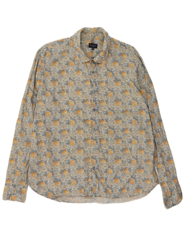 Camicia da uomo Paul Smith 2XL Cotone floreale multicolore