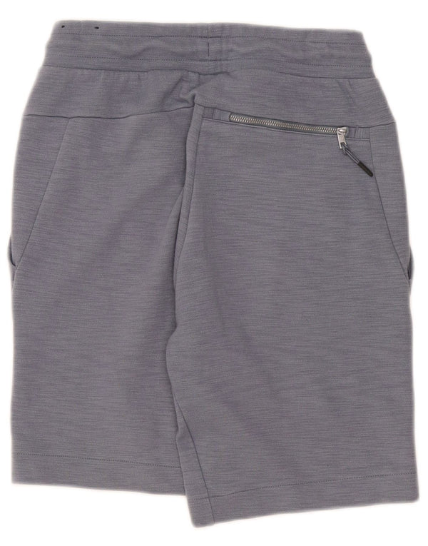 Pantaloncini sportivi Nike da uomo piccoli in cotone screziato blu navy
