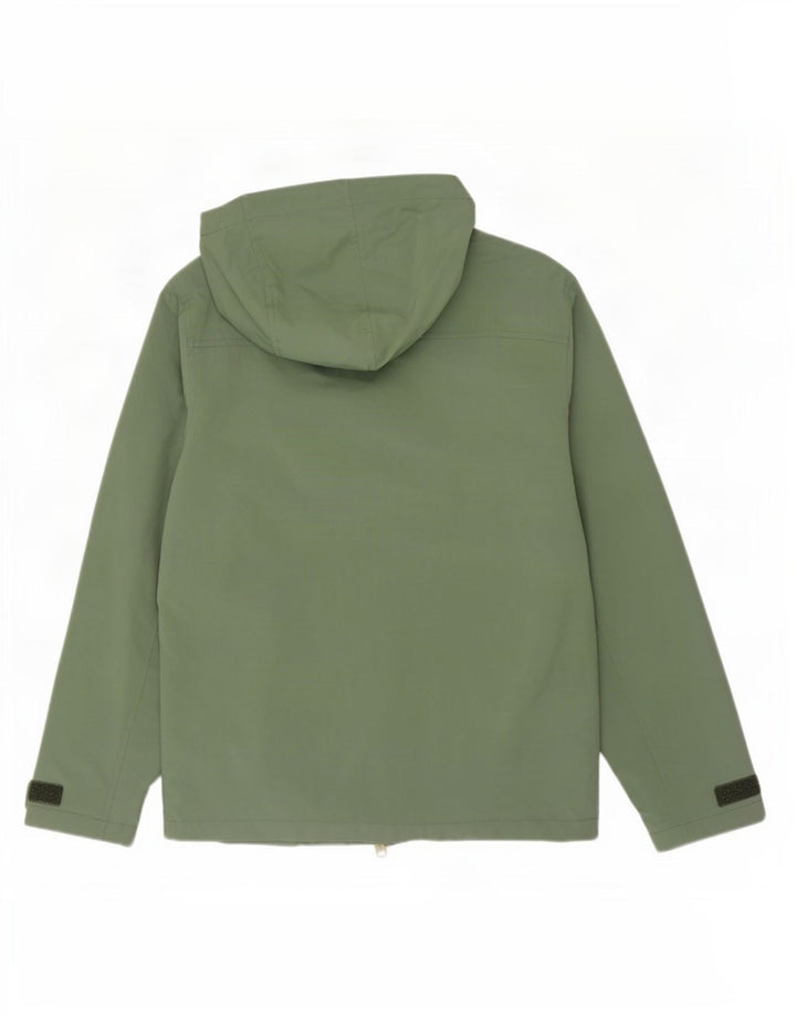 Giacca pratica da uomo con cappuccio J. Crew UK 36 Small Verde Poliestere