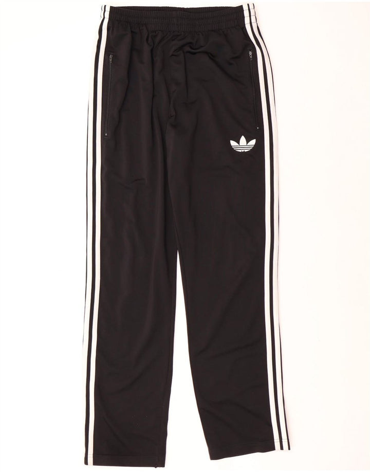 Pantaloni da tuta da uomo ADIDAS medio nero in poliestere