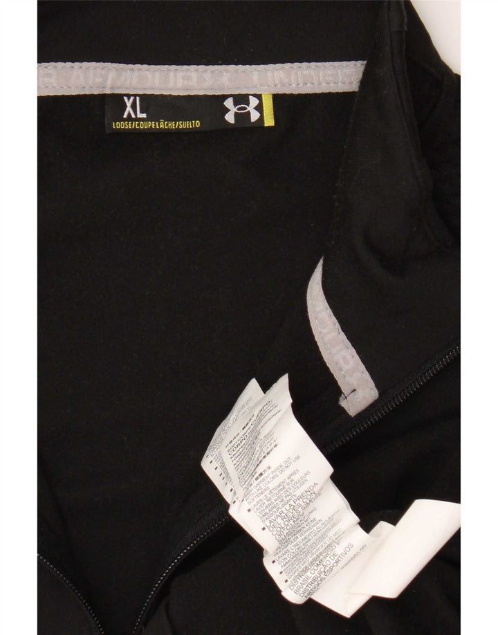 Giacca da ginnastica da uomo Under Armour XL nera in poliestere