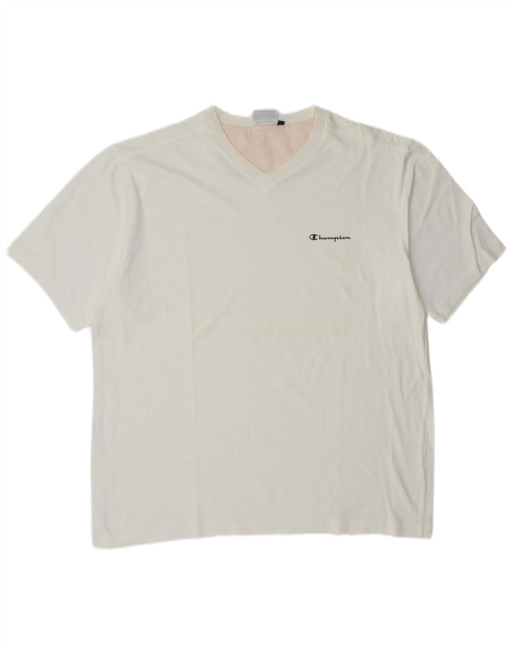 Maglietta da uomo Champion Top XL Bianca