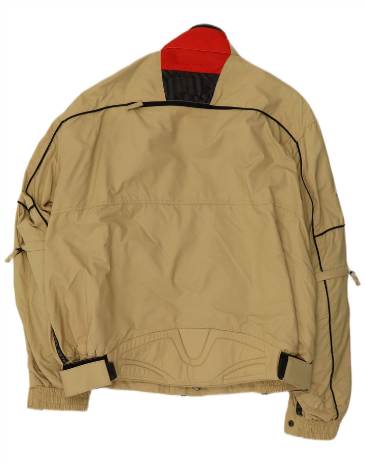 Giacca da pilota da uomo Arlen Ness IT 56 3XL Nylon color block beige