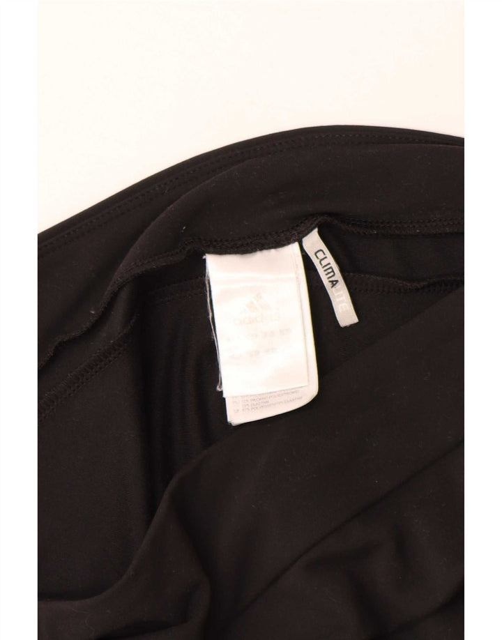 Pantaloni da tuta Adidas Climalite da donna UK 14 poliestere nero medio
