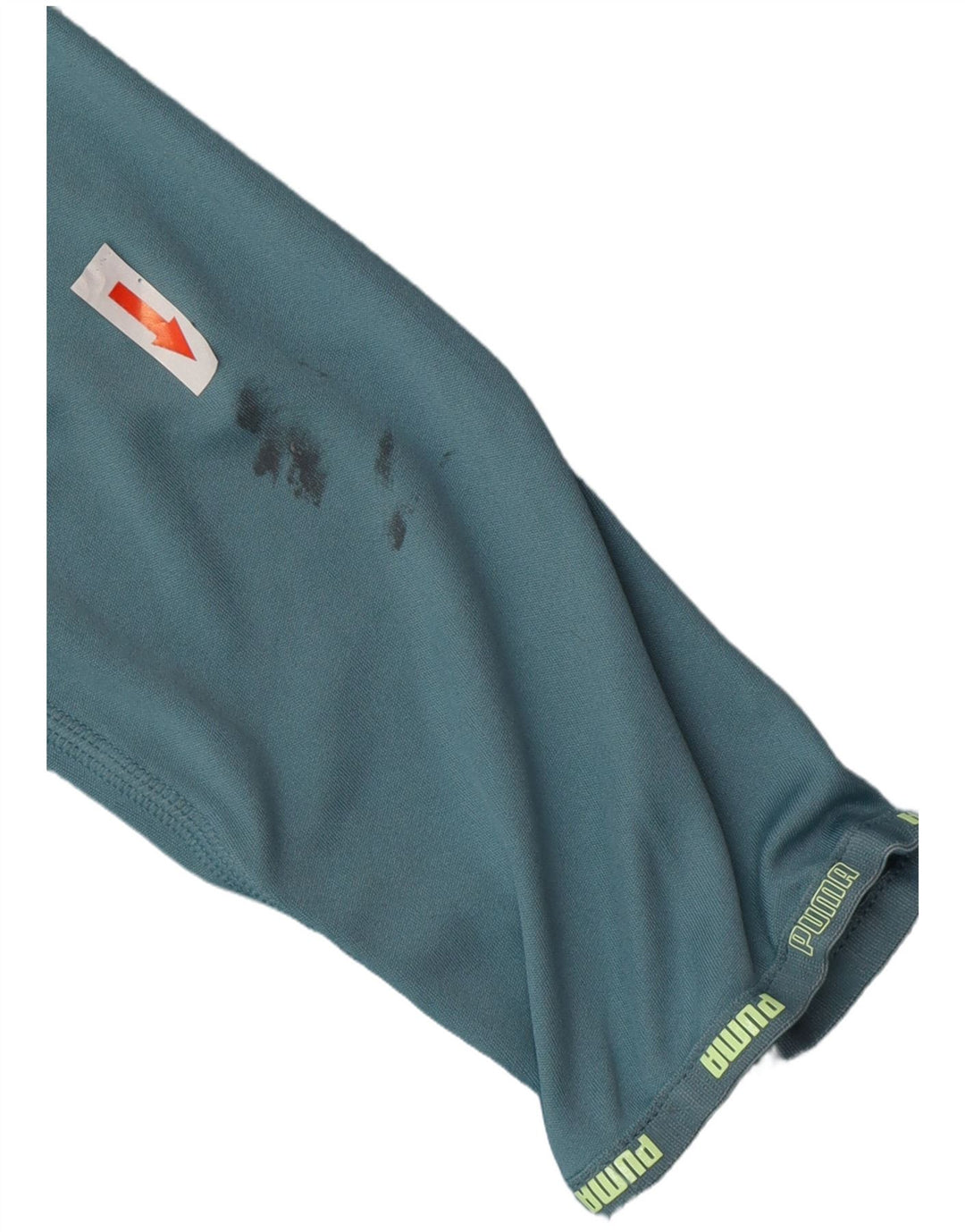 Maglia da tuta Puma da ragazzo con zip e collo, 13-14 anni, in poliestere blu