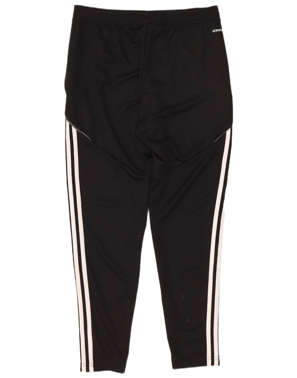 Pantaloni da tuta Adidas Aeroready Slim Fit da uomo in poliestere nero medio