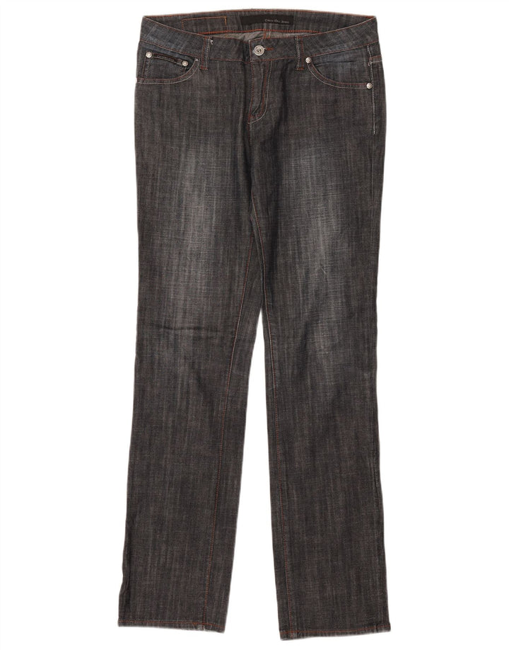 Jeans dritti a vita bassa da donna Calvin Klein W31 L31 Blu Navy