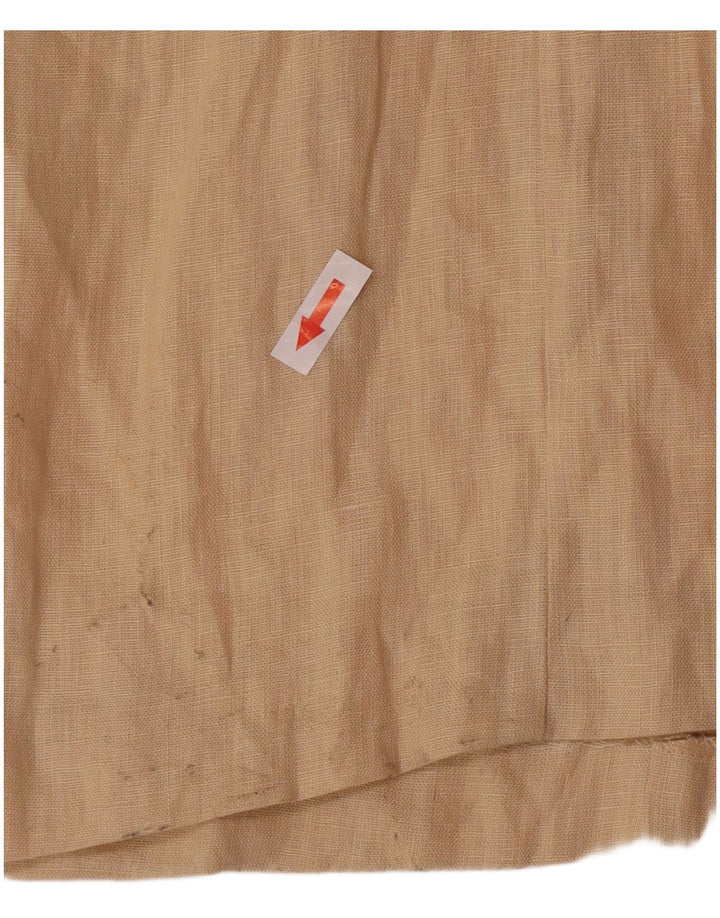 Abito sottoveste da donna Planet UK 12 Lino beige medio