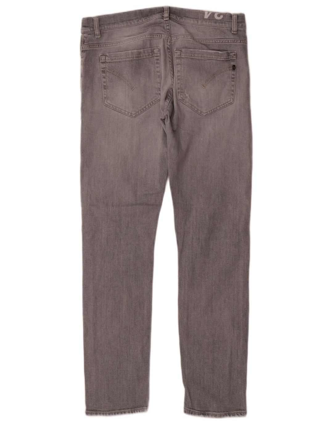 Jeans dritti da donna DONDUP W34 L31 cotone grigio