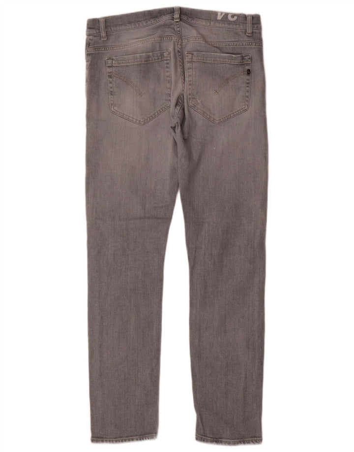 Jeans dritti da donna DONDUP W34 L31 cotone grigio