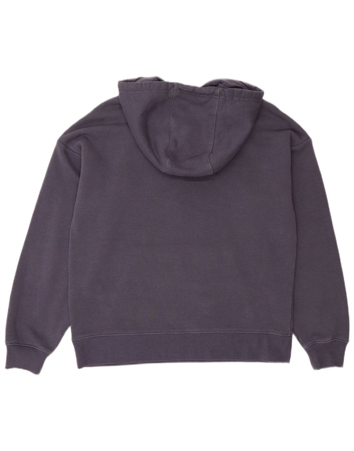 Felpa con cappuccio da uomo Fila in cotone viola medio