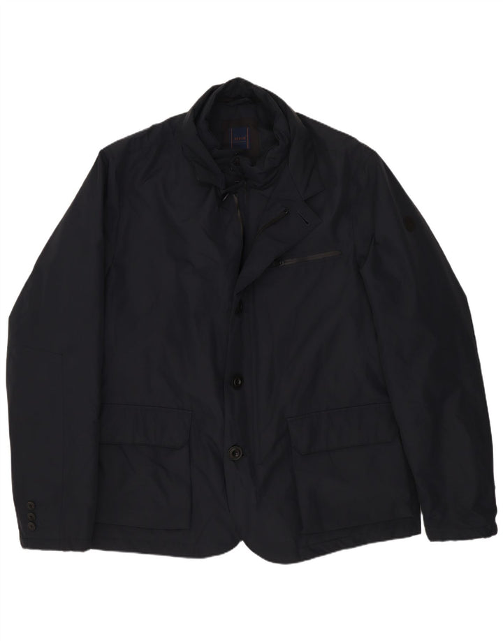 Giacca blazer da uomo a 3 bottoni AT.P.CO UK 44 2XL poliestere blu navy