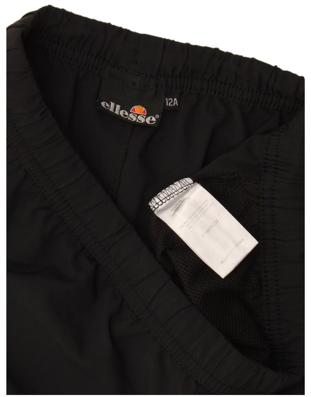 Pantaloncini sportivi per bambina Ellesse 11-12 anni Poliestere nero