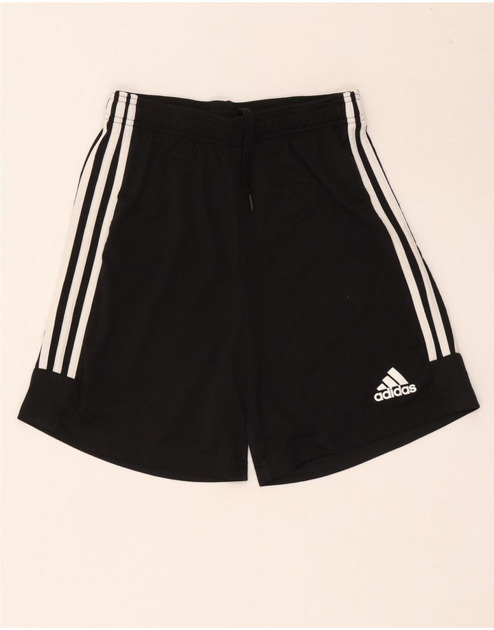 Pantaloncini sportivi Adidas Aeroready da uomo piccoli in poliestere nero