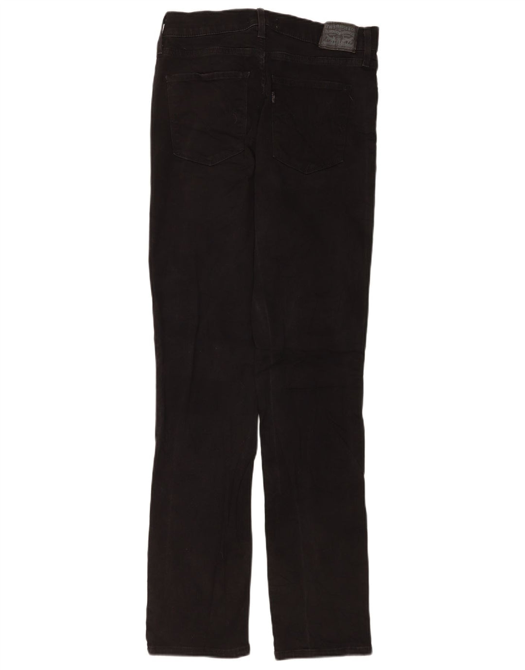 Jeans dritti a vita alta Levi's 724 da donna W31 L31 neri