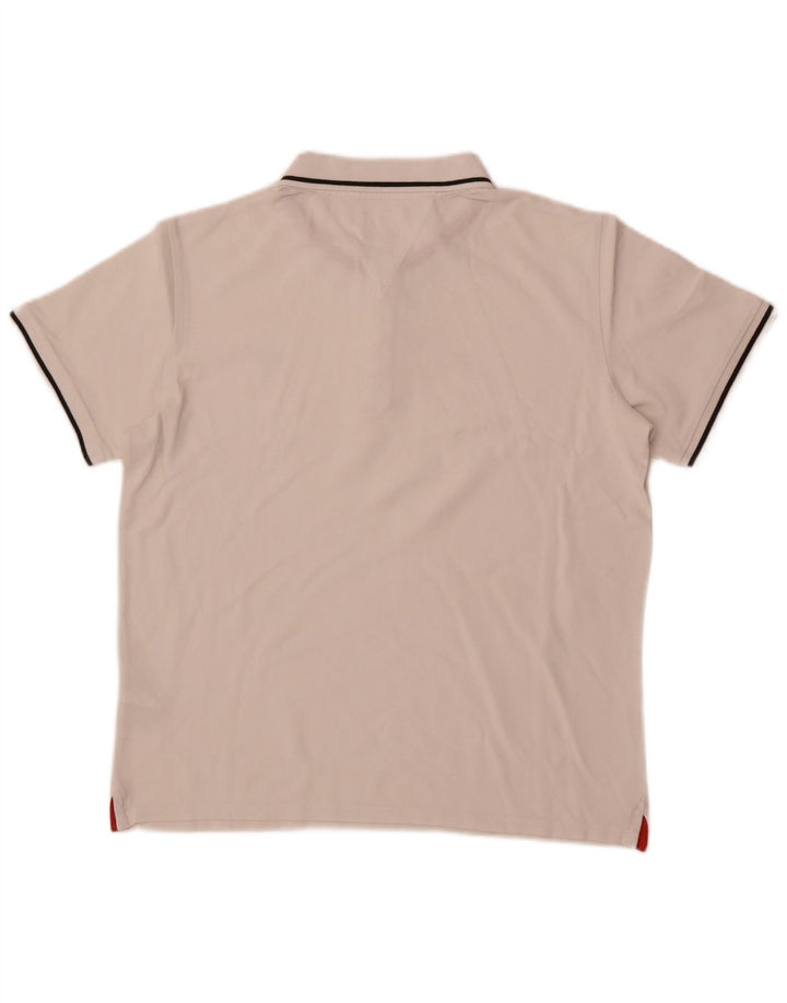 Polo da uomo Guess in cotone bianco medio