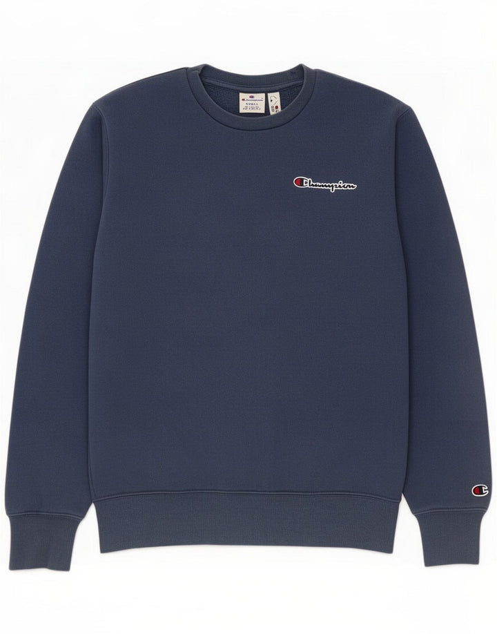 Champion Felpa da uomo Maglione piccolo Blu navy