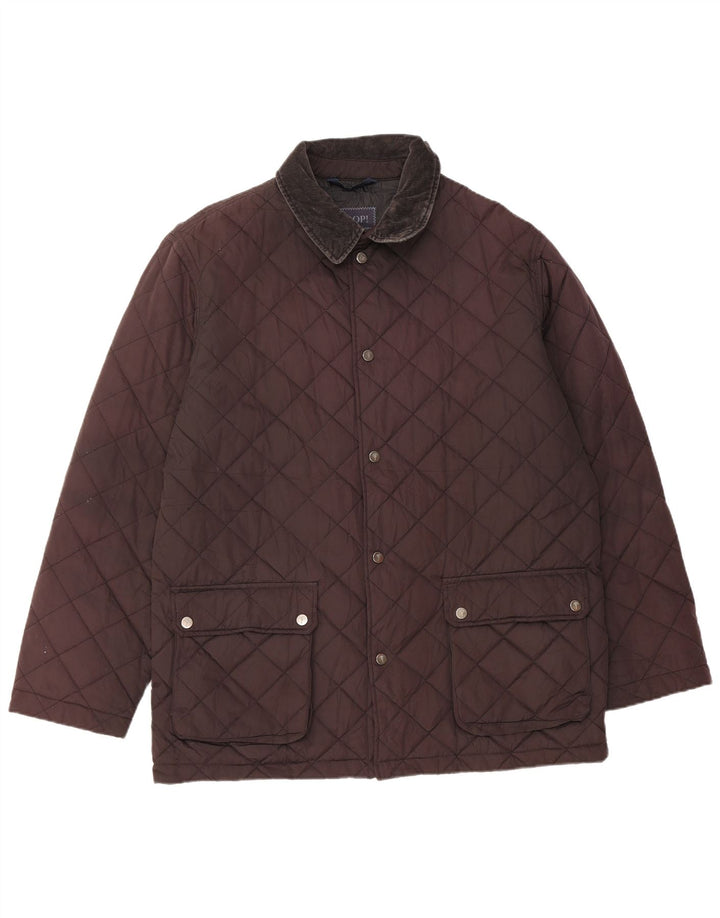 Giacca trapuntata da uomo JOOP IT 52 XL poliestere marrone