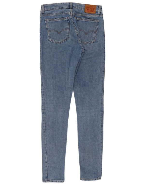 Jeans skinny a vita alta da donna Levi's W28 L32 cotone blu