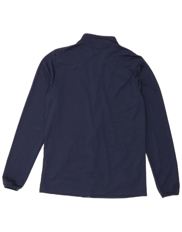 Giacca da tuta Nike Dri Fit da uomo, grande, in poliestere blu navy
