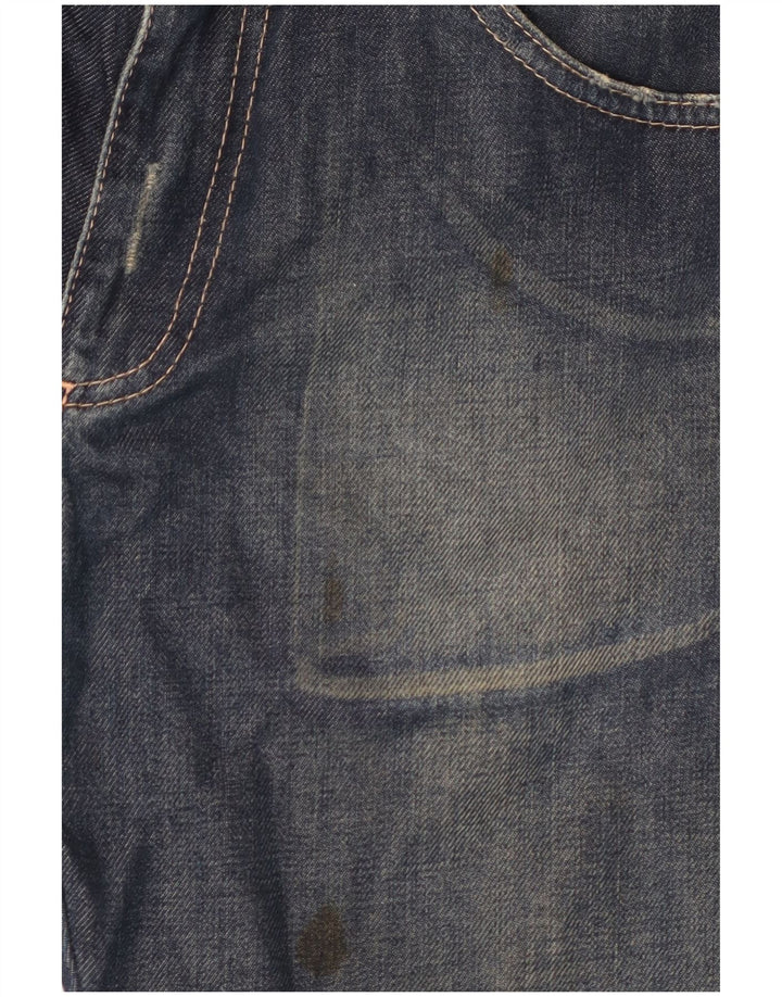 Jeans dritti da donna Daniele Alessandrini W31 L33 cotone blu