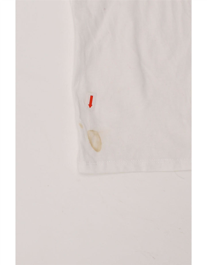 LEVI'S Boys Graphic T-Shirt Top 11-12 Years White Cotton Vintage Levi's and Second-Hand Levi's from Messina Hembry 