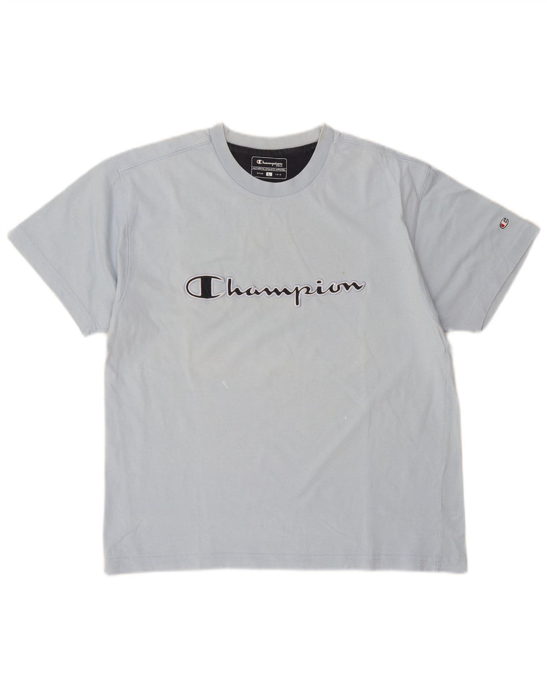 T-shirt grafica da uomo Champion Top grande blu