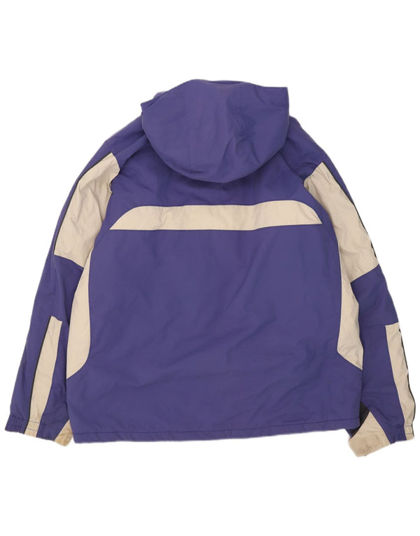 Giacca da sci con cappuccio da uomo Columbia UK 42 XL Nylon color block viola