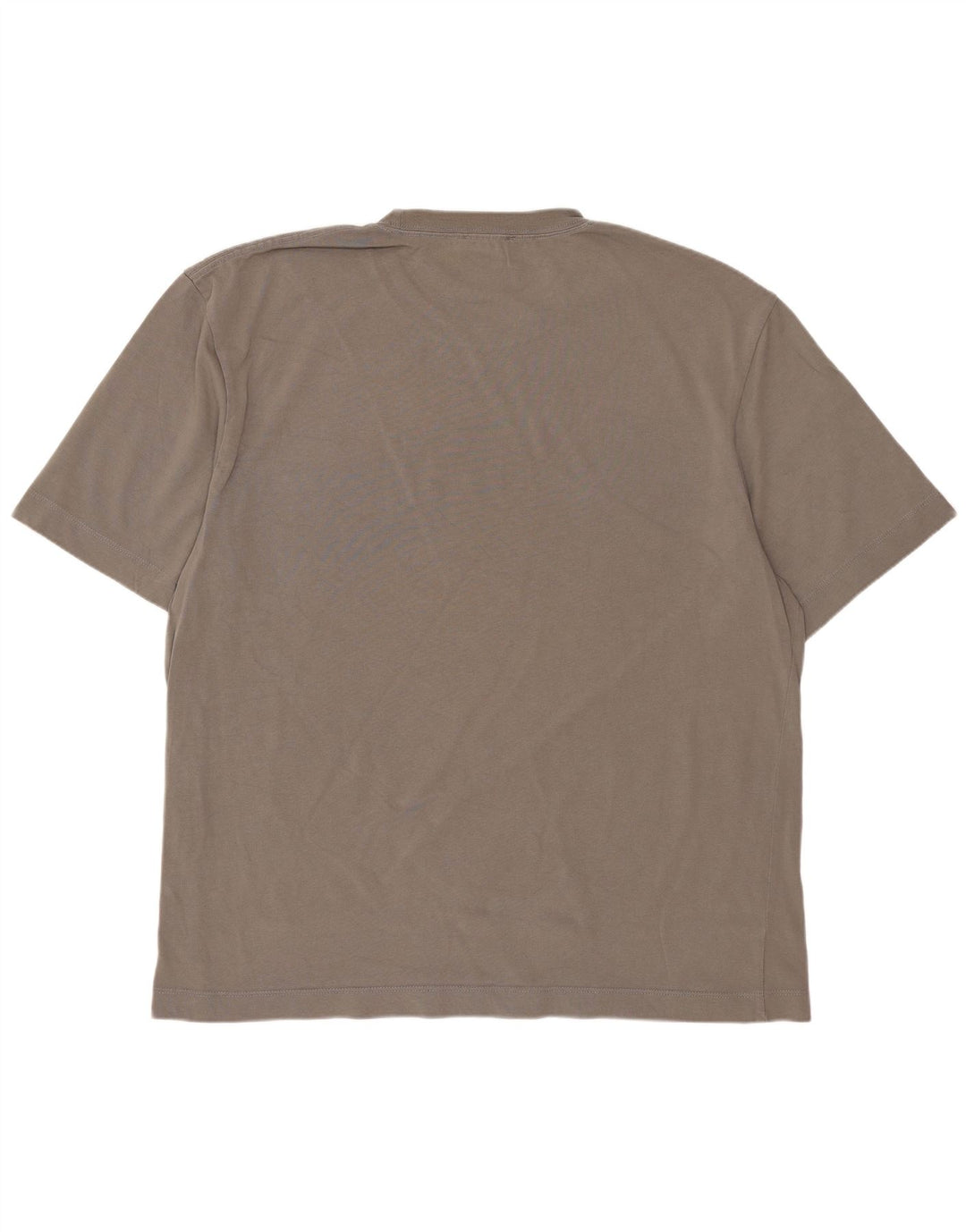 T-shirt da uomo ZARA Top XL in cotone grigio