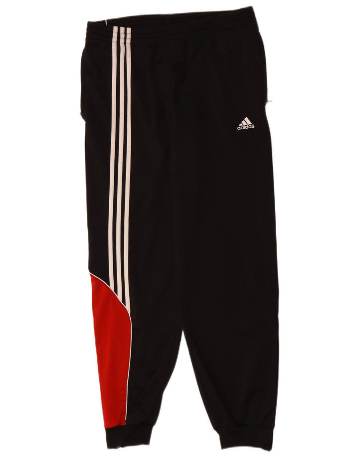 Pantaloni da tuta da uomo Adidas Joggers UK 40/42 Medium Nero Poliestere