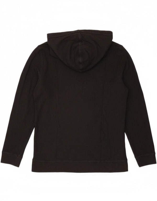 Maglione con cappuccio da uomo Calvin Klein a blocchi di colore nero medio