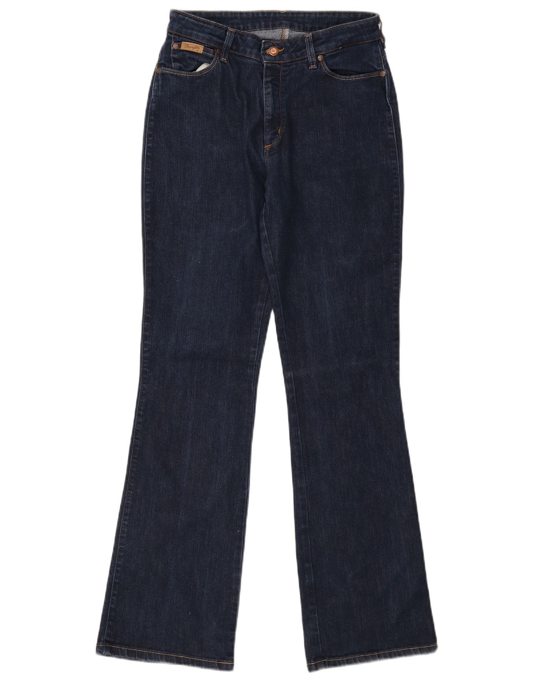 Jeans svasati da donna Wrangler W31 L32 cotone blu navy