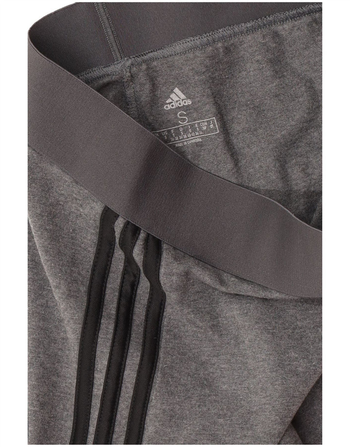 Leggings Adidas Donna UK 8/10 Piccolo Grigio