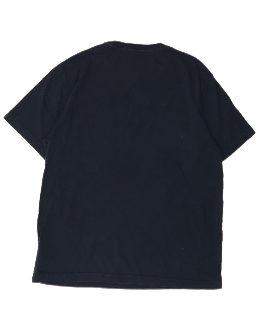 T-shirt da uomo EDDIE BAUER Top medio in cotone blu navy