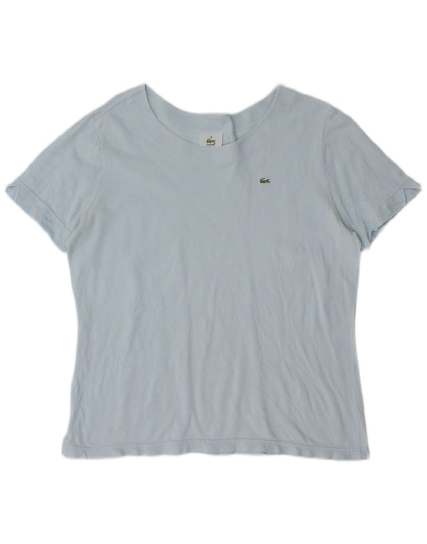 T-shirt da donna Lacoste taglia superiore 48 XL cotone blu