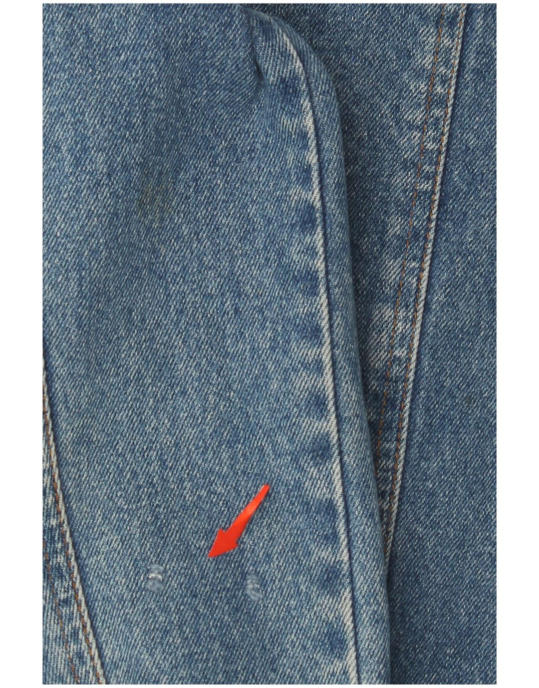 Giacca di jeans vintage da ragazzo 14-15 anni blu medio