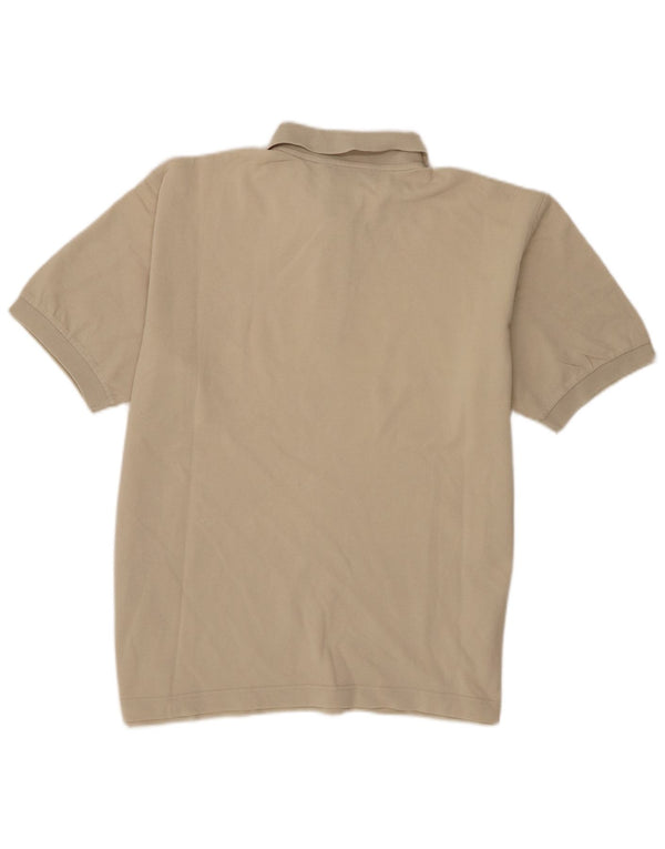 Polo Kappa Uomo Cotone Beige Medio