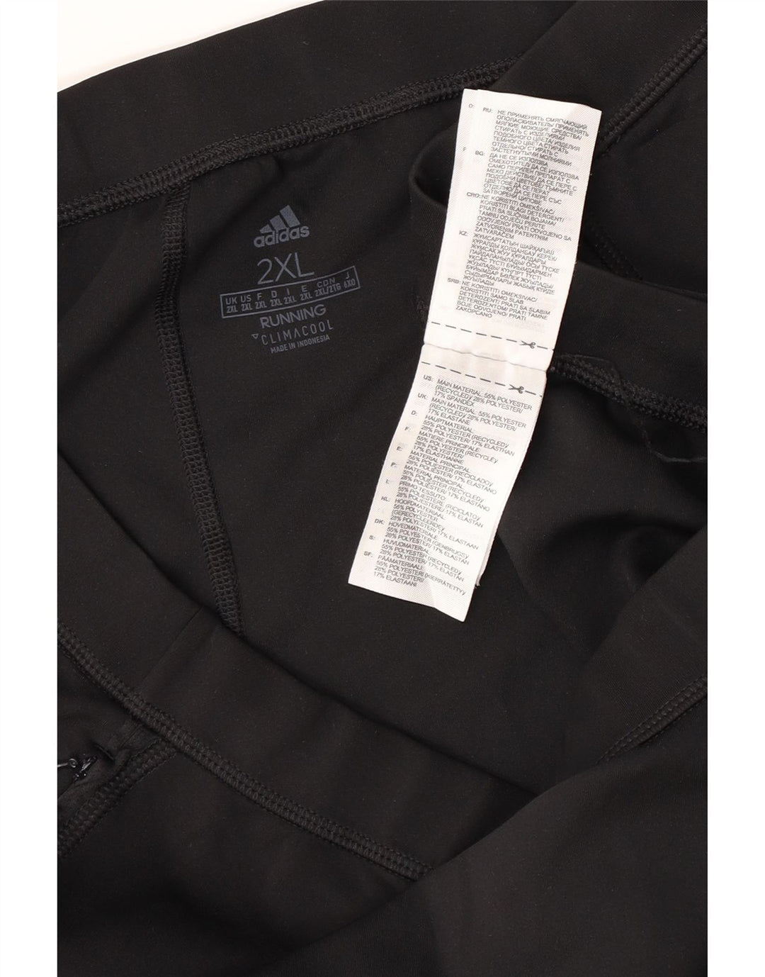 Pantaloni da tuta ADIDAS da donna Climacool UK 20 2XL Poliestere nero