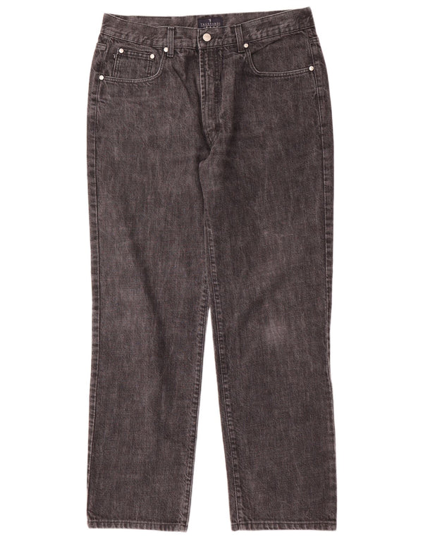 Jeans Straight Uomo Trussardi W36 L32 Cotone Grigio