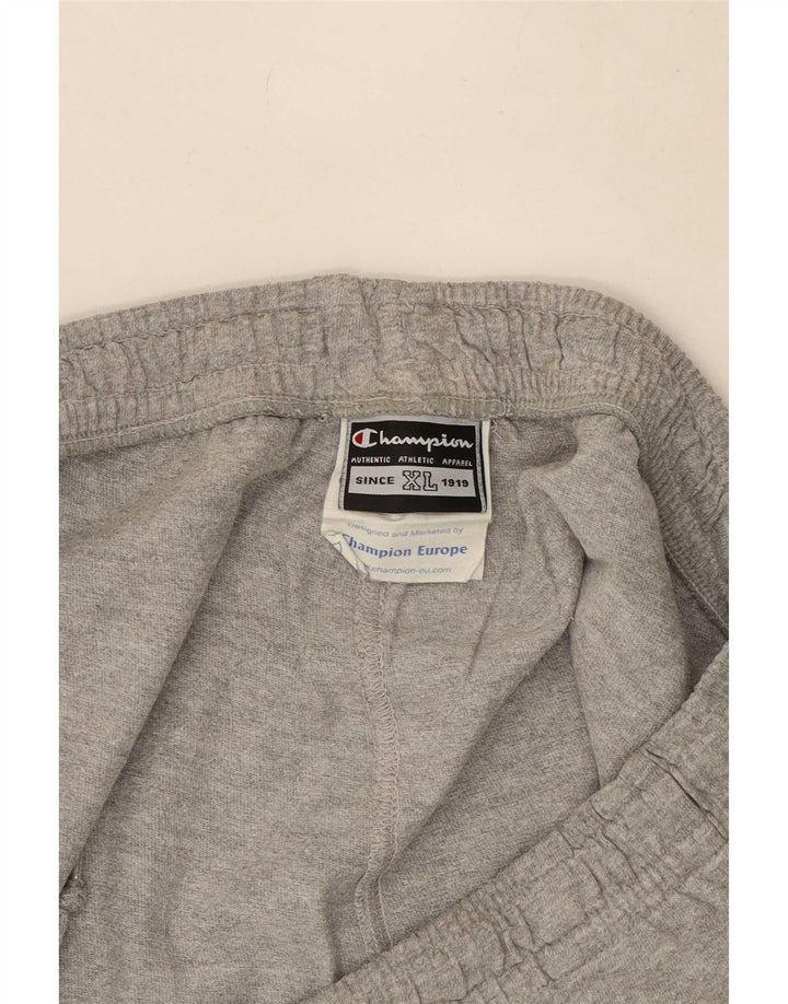 Pantaloncini sportivi da uomo Champion XL in cotone chiazzato grigio