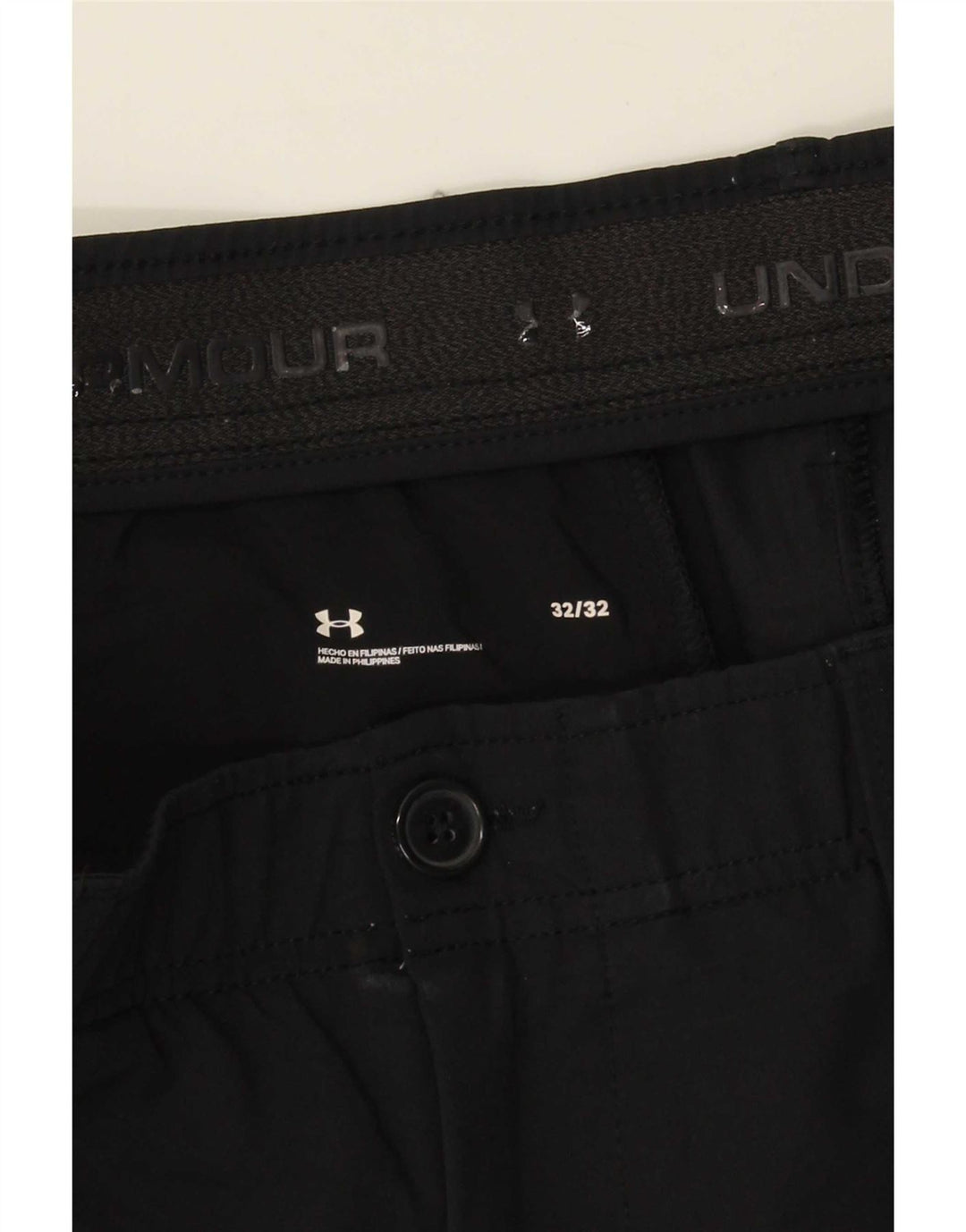 Pantaloni chino slim da uomo Under Armour W32 L32 neri