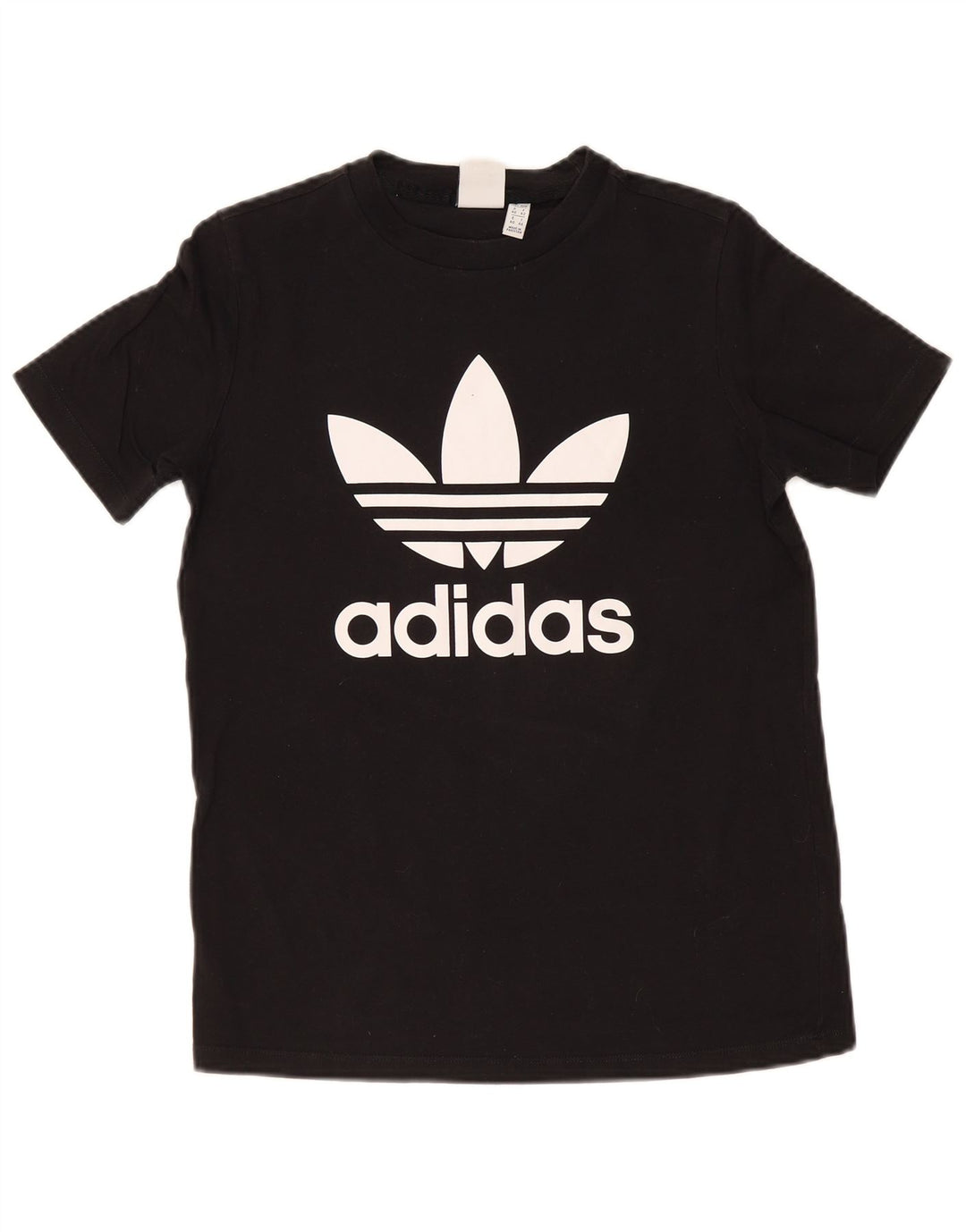 T-shirt grafica da donna Adidas Top UK 14 cotone medio nero