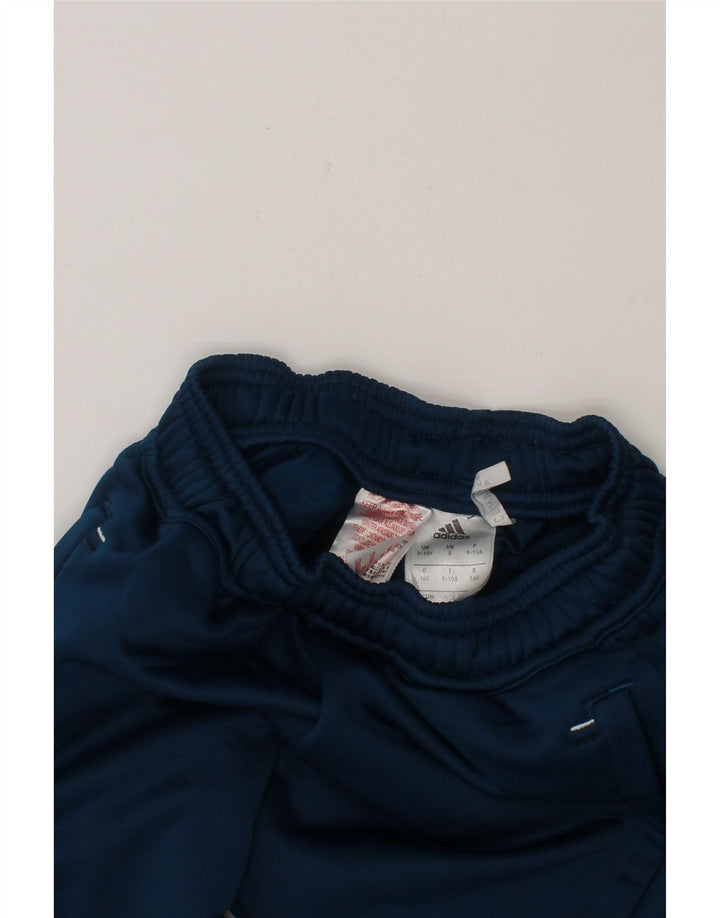 ADIDAS Boys Juventus Tracksuit Trousers 9-10 Years Blue Polyester Vintage Adidas and Second-Hand Adidas from Messina Hembry 