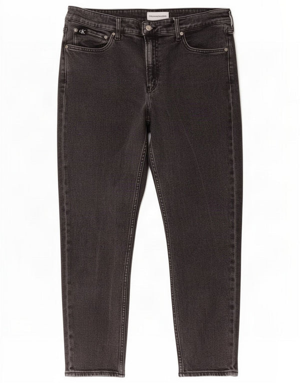 Calvin Klein Jeans corti da uomo W33 L26 Cotone grigio