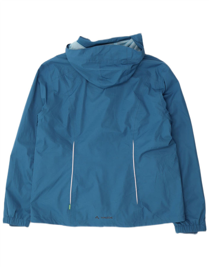 Giacca antipioggia con cappuccio da donna Vaude EU 44 XL Blu