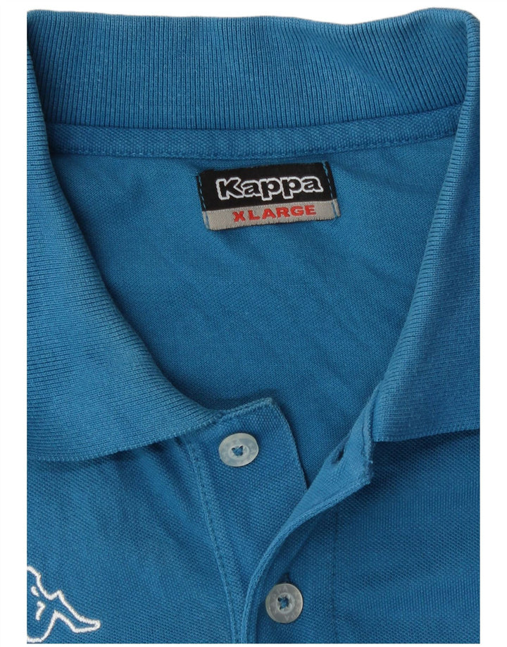 Polo Kappa Uomo XL Blu