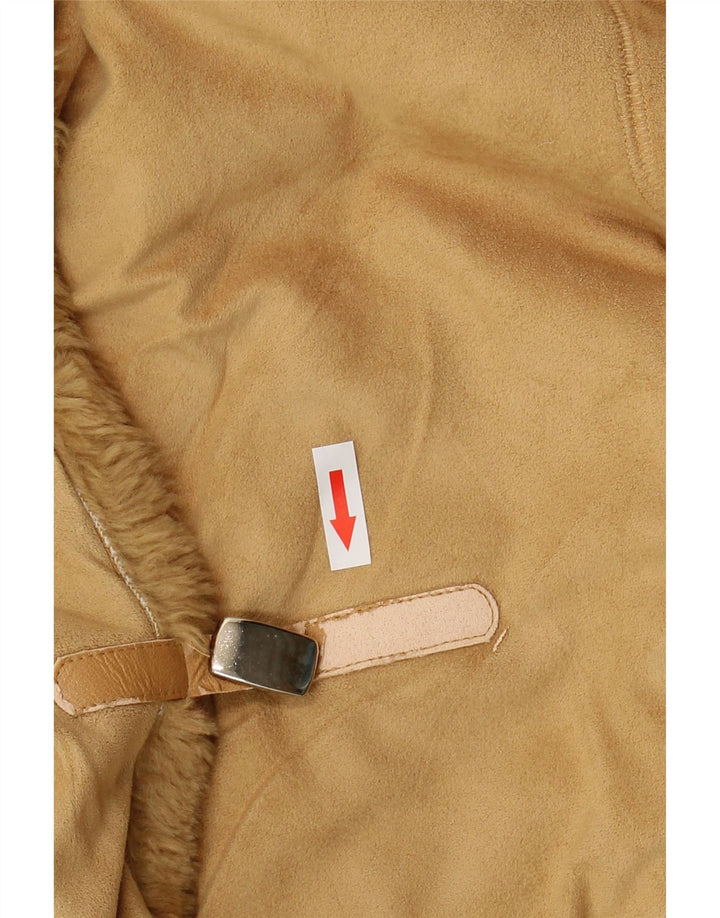 Giacca Sherpa Basic da donna UK 18 XL Beige
